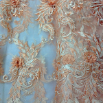 Color: Peach with Ivory petals