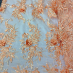 Color: Peach with Ivory petals