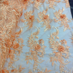 Color: Peach with Ivory petals